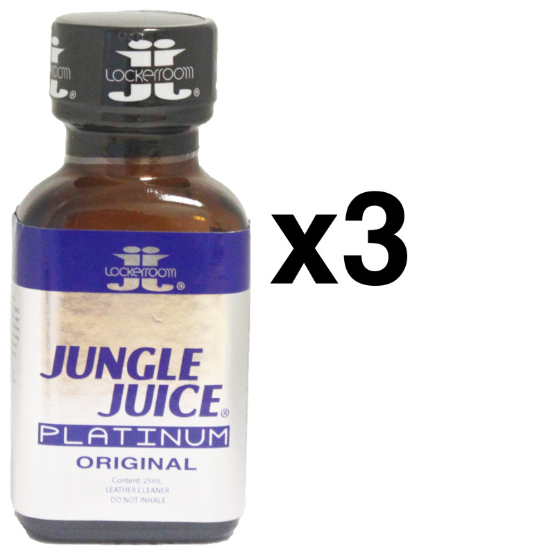 Locker Room JUNGLE JUICE PLATINUM Retro 25ml x3